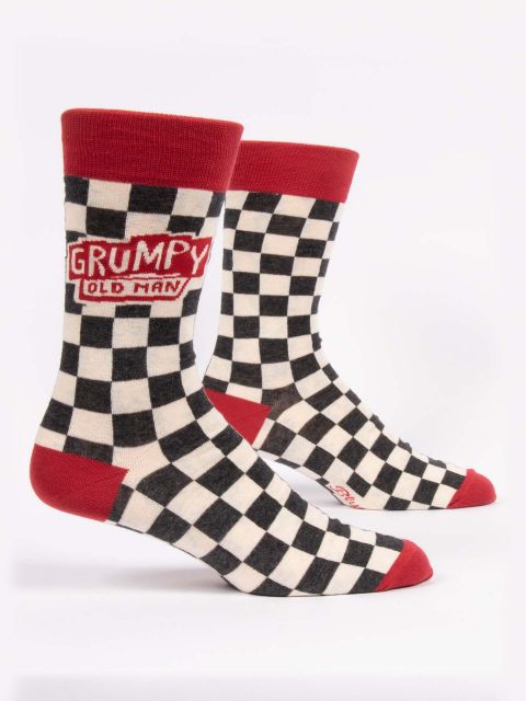 Image of Grumpy Old Man Men's-Crew Socks